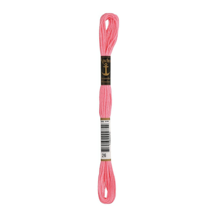 ANCHOR EMBROIDERY FLOSS - PINKS