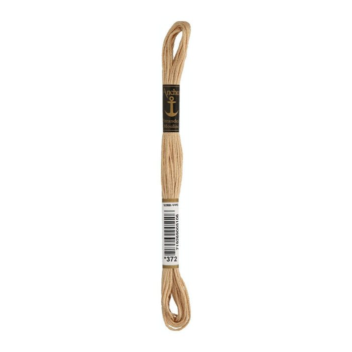 ANCHOR EMBROIDERY FLOSS - BEIGE AND BROWNS