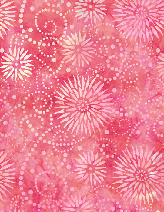 100% COTTON FABRIC - 108IN WIDE - FLOWER BURST