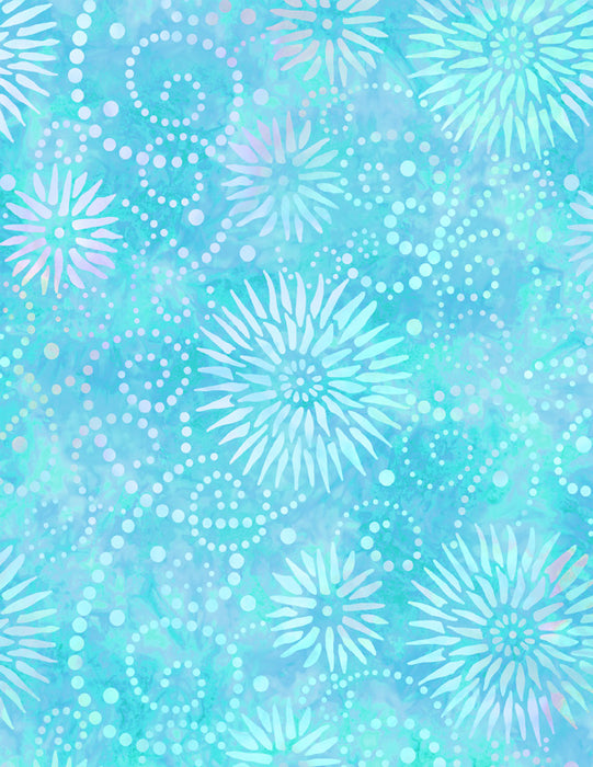 100% COTTON FABRIC - 108IN WIDE - FLOWER BURST