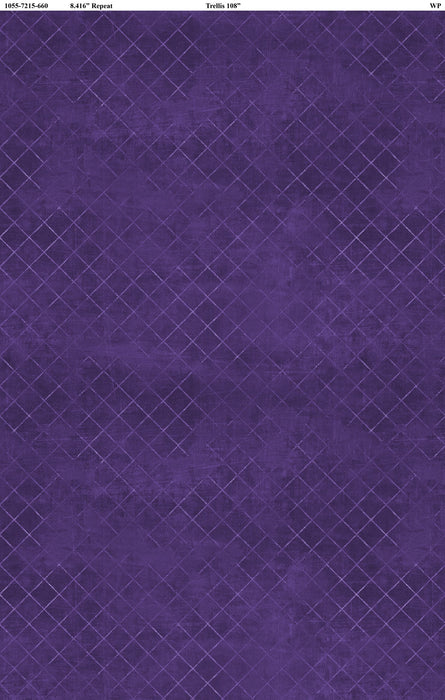 100% COTTON FABRIC - 108IN WIDE - TRELLIS
