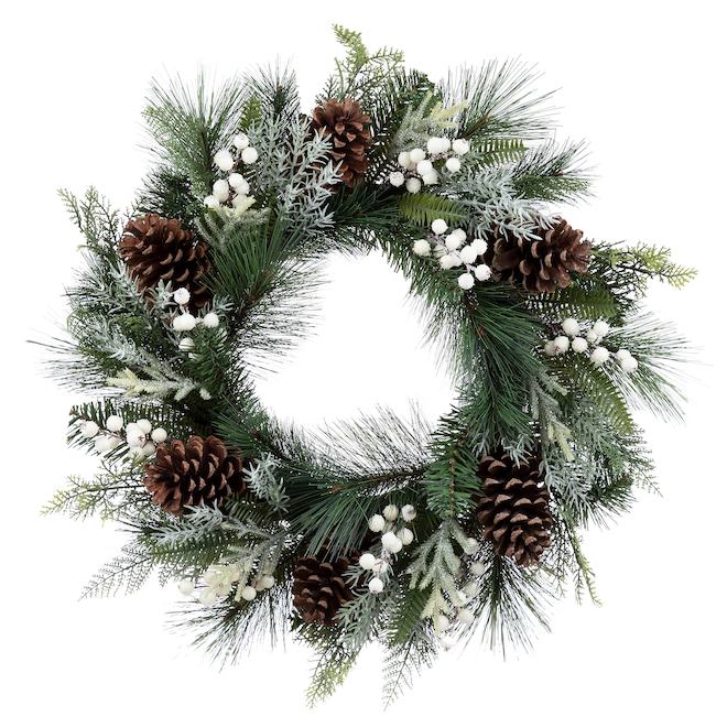 CHRISTMAS WREATHS & GREENERY