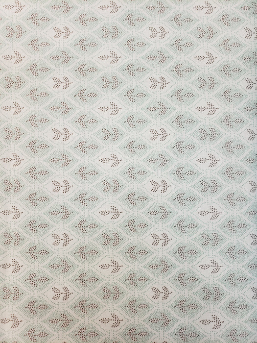 100% COTTON FABRIC - VILLAGE GARDEN
