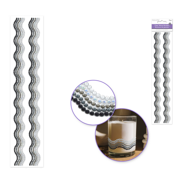 MULTI COLOR WAVE BORDER