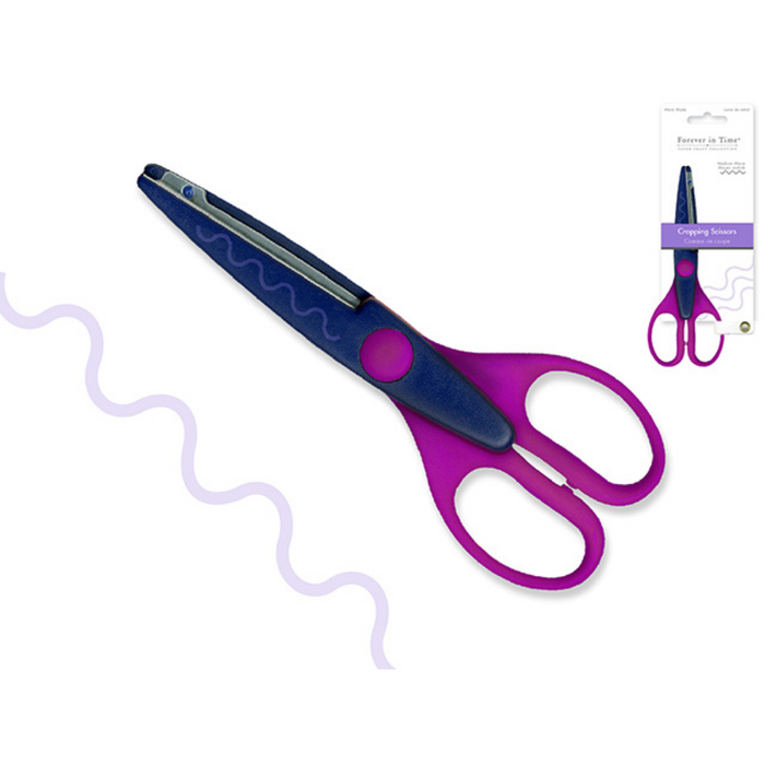 6.5IN DESIGNER CROPPING SCISSORS METAL BLADE