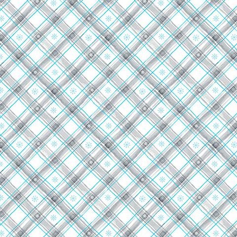 100% COTTON FABRIC - SNOWY VALLEY