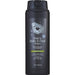 Men's body and face wash bottle on a white background