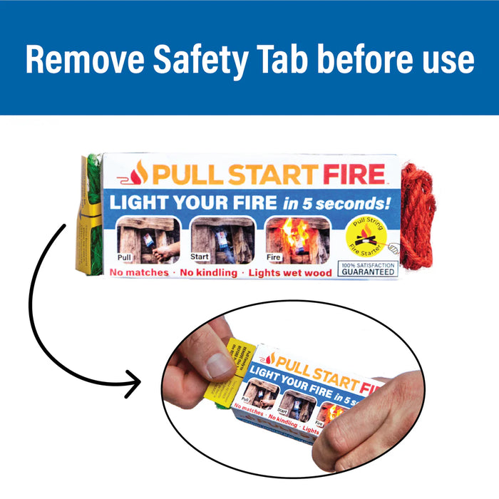 PULL START FIRE STARTER