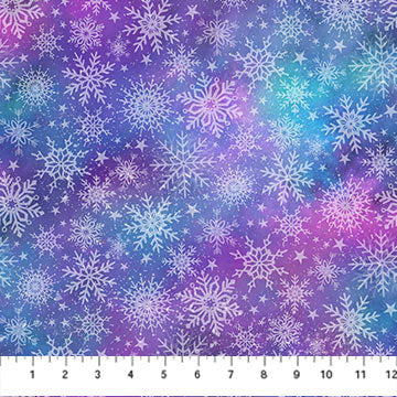 100% COTTON FABRIC - ANGELS ON HIGH
