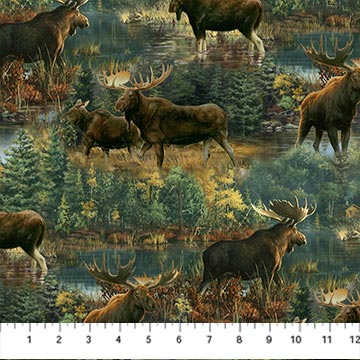 100% COTTON - NATURESCAPES SOLITUDE