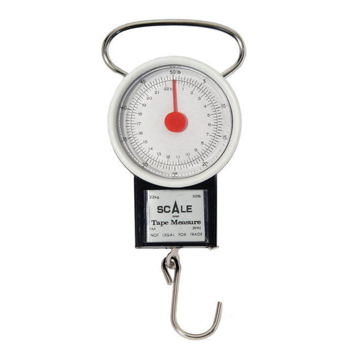 COMPAC FISHINF SCALE AND MEASURE 50LBS X 40"