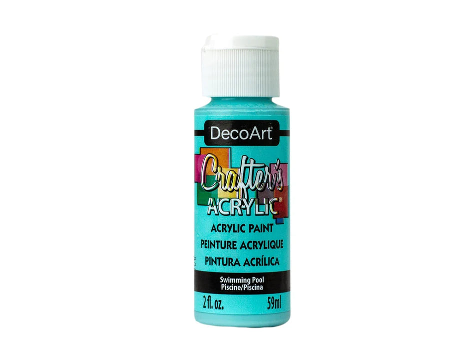 CRAFTERS ACRYLIC PAINT - 2 OZ CRAFT