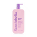 Pink bottle of Scentabella Madrid Muse body wash on a white background