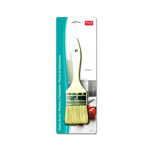 Pastry brush in packaging with a white background