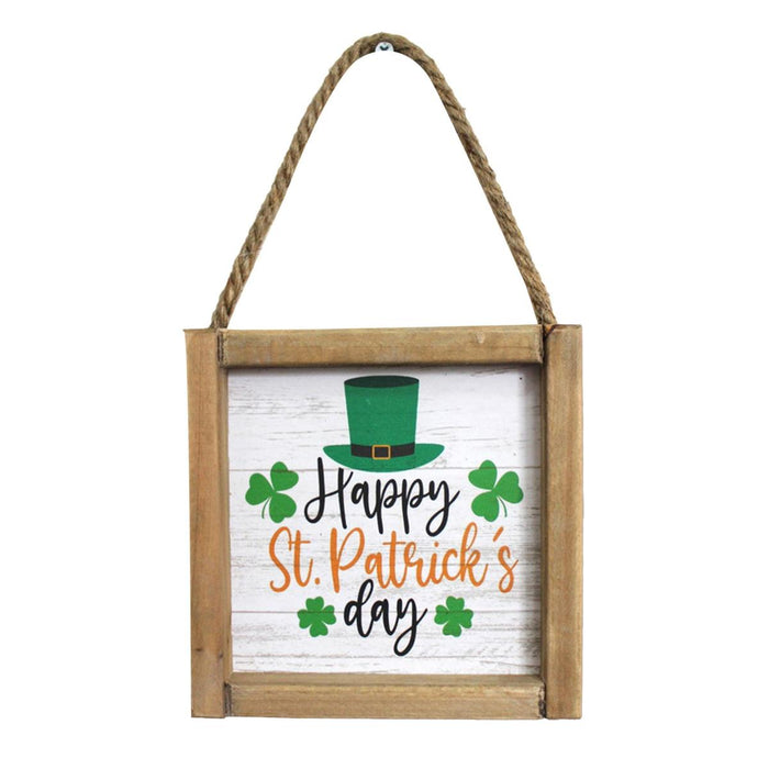 ST. PATRICK'S DAY  PLAQUE 6"x6"