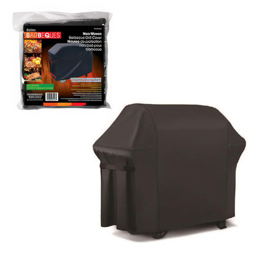 Barbeques Gourmet grill cover with packaging on a white background