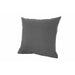 Gray pillow on a white background