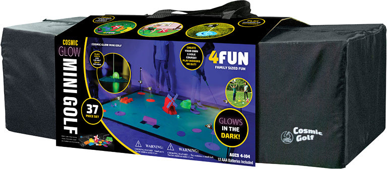 MINI GOLF SET GLOW IN THE DARK