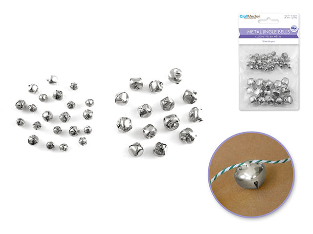 8MM-15MM METAL JINGLE BELLS