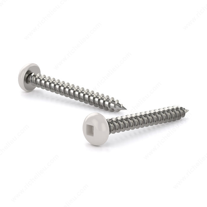 COLORED SCREW WHITE, PAN HEAD, SELF-TAPPING #6 5/8IN, 700PK