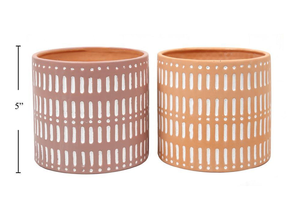 ASSORTED NAYA CERAMIC PLANTER