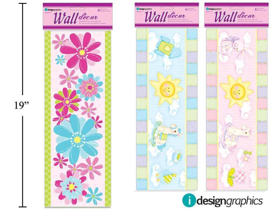 iDESIGN GRAPHICS WALL BORDER 6INX16IN