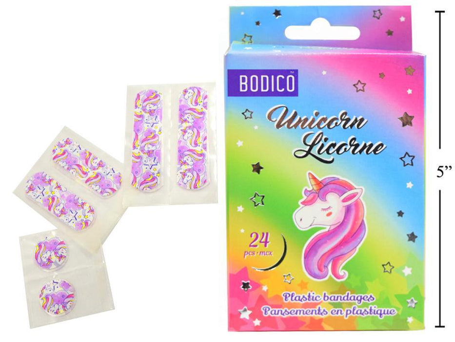 UNICORN BANDAGES 24 PCS