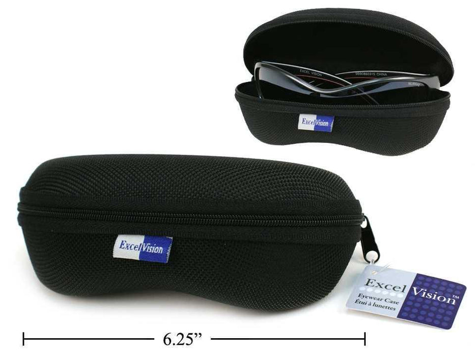EXCEL VISION SUNGLASSES CASE BLACK