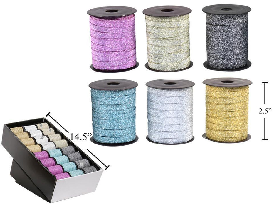 CURLING RIBBON GLITTER 33FT