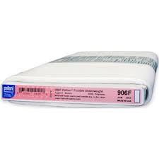 906F FUSIBLE SHEERWEIGHT - WHITE - PER METER