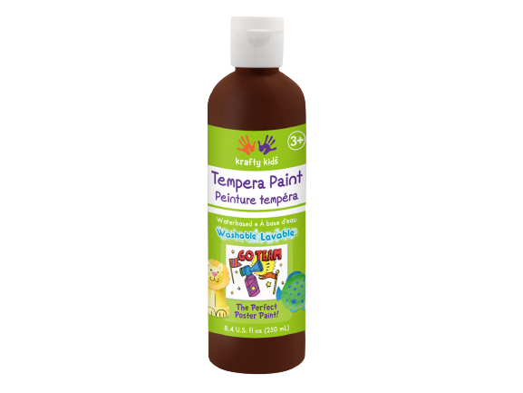 KRAFTY KIDS PAINT:250ML TEMPERA  (8.45OZ)