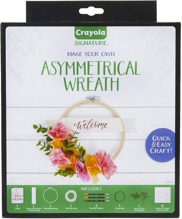 CRAYOLA WREATH