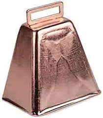 METAL COW BELL - 15MM (6 PACK)