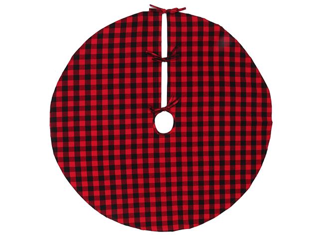 BUFFALO PLAID TREE SKIRT 42"