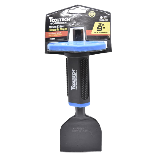 MASON CHISEL W / GUARD 3IN X9IN SHANK 5 / 8IN