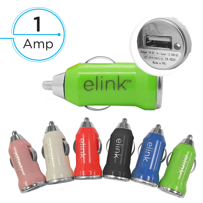 USB CAR CHARGER ASSORTED COLOURS
