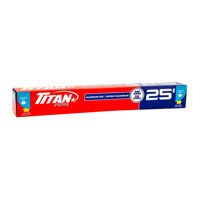 TITAN ALUMINUM FLEXIBLE FOIL12'' X 25FT