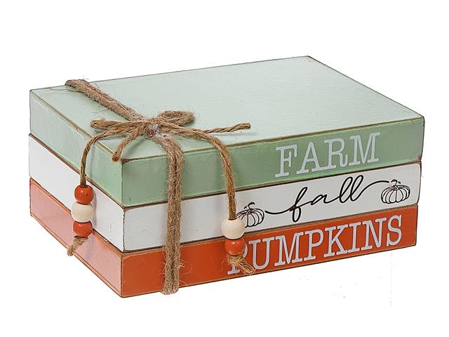 TRIPLE LAYER BLOCK FARM FALL PUMPKINS