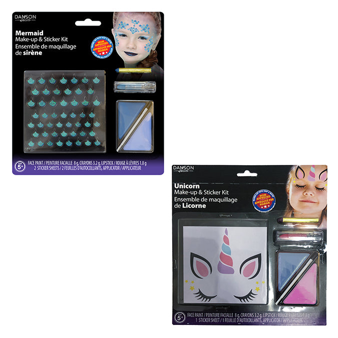 MERMAID MAKE-UP & STICKER KIT