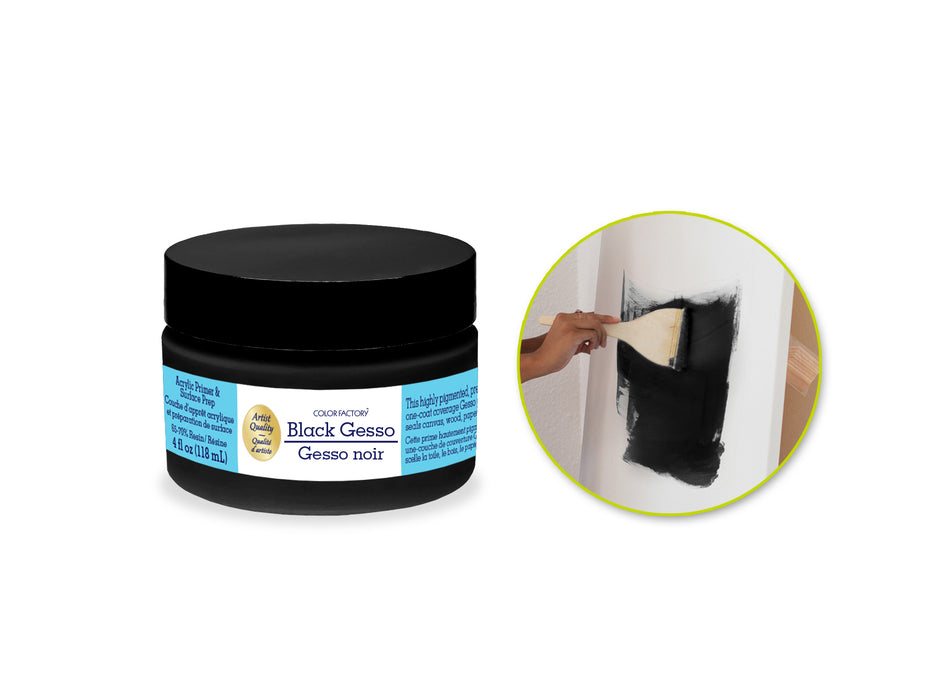 4OZ GESSO ACRYLIC PRIMER & SURFACE PREP