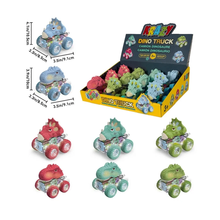 KRAZY TOY DINO TRUCK W/LIGHTS