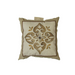 Decorative pillow with intricate pattern on a white background