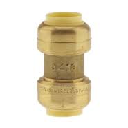 1/2IN PUSHFIT COPPER COUPLING (NO LEAD)