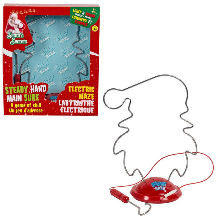 CHRISTMAS SANTA CLAUSE ELECTRIC MAZE W/LIGHT & SOUND