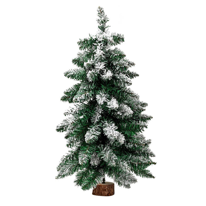 LED LIGHT CHRISTMAS TREE 27'' SNOW TIPPED