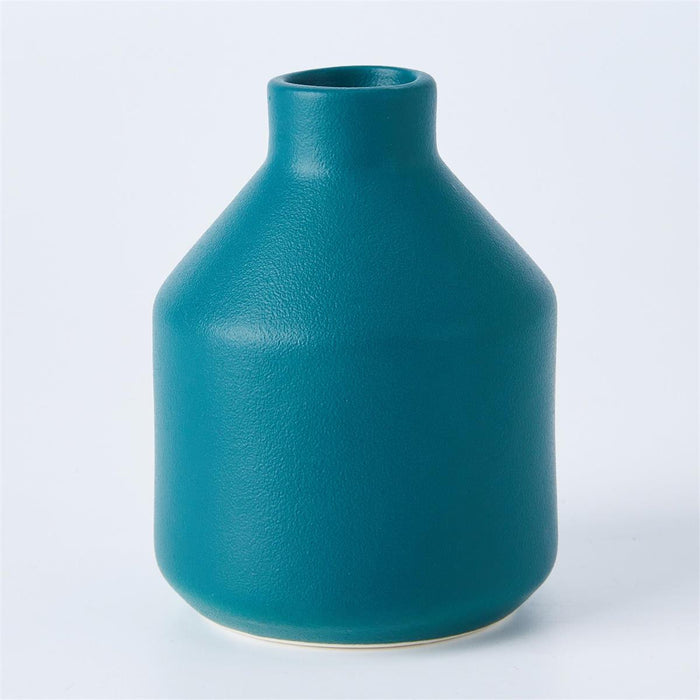 CERAMIC BUD VASE - 3"D X 4"H