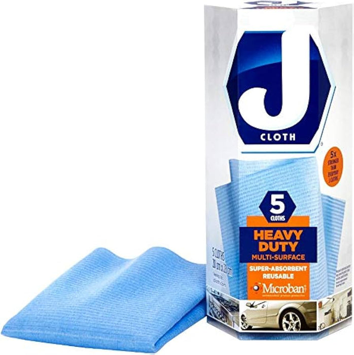 J  CLOTH HEAVY DUTY 5PK