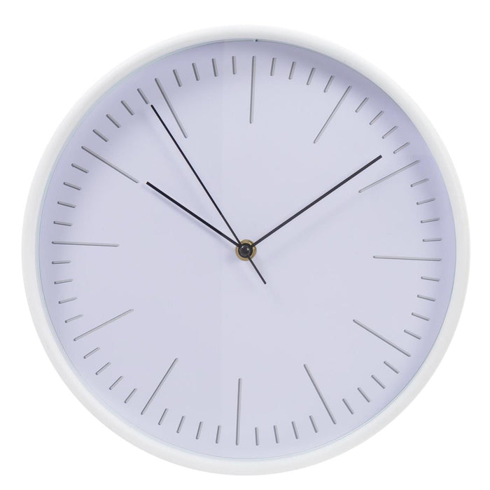 WARREN 12IN PLASTIC WALL CLOCK