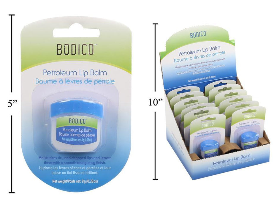 BODICO PETROLEUM LIP BALM 8G