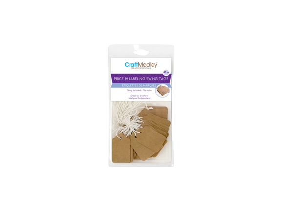 PRICE  LABELING SWING TAGS -  40 PCS